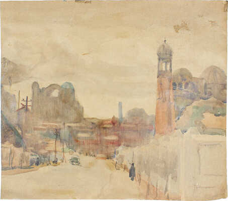 Беляев Николай Яковлевич. Въезд в Бухару 